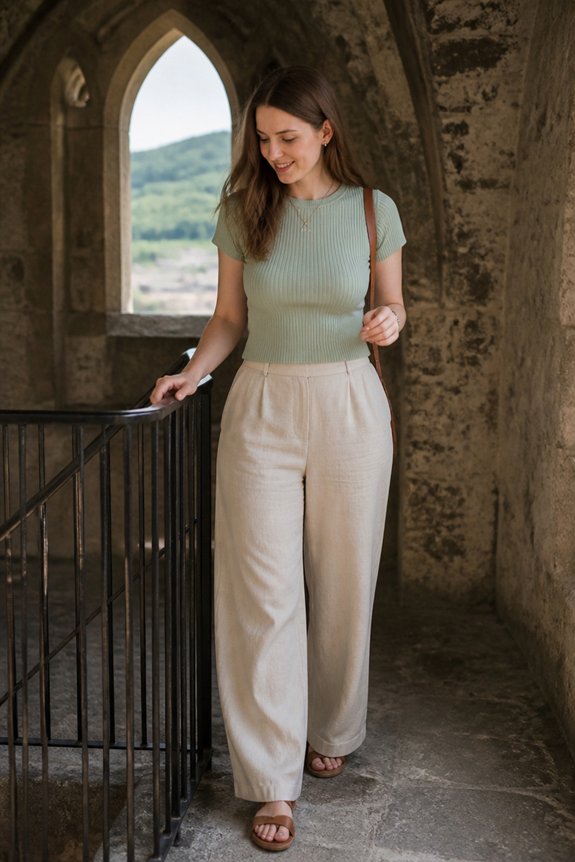 elegant summer casual outfit