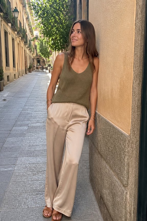elegant summer chic ensemble