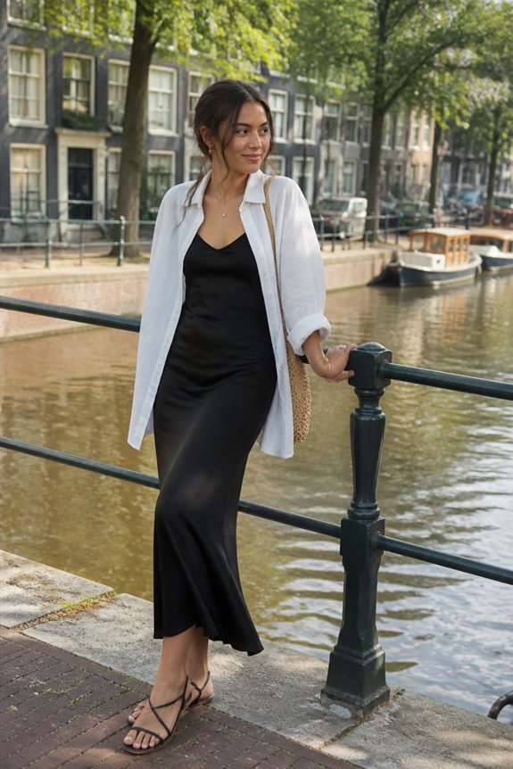elegant summer layered look
