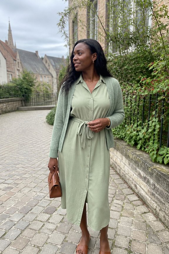 elegant summer layered look