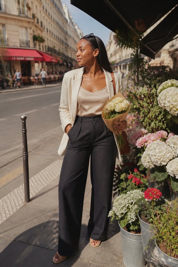 elegant summer layered outfit