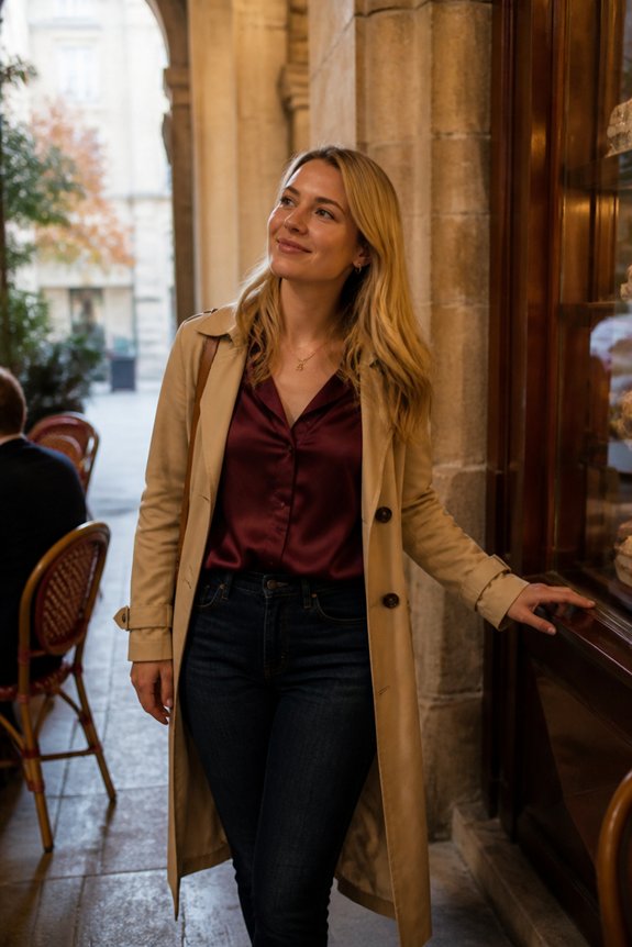 elegant versatile layered outfit