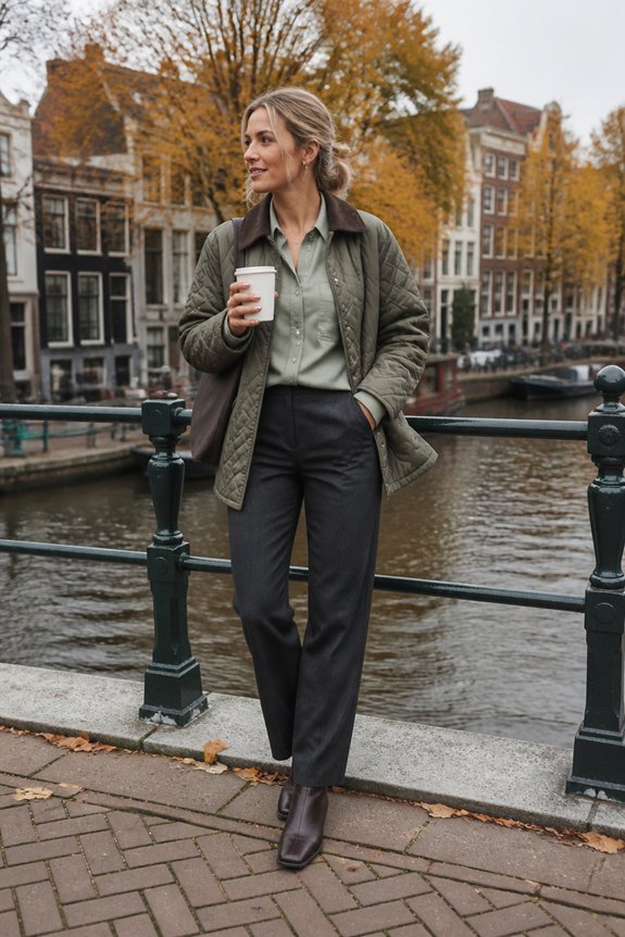 elegant versatile rain ready outfit