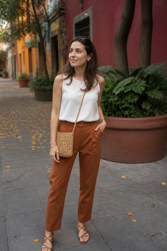 elegant warm weather outfit