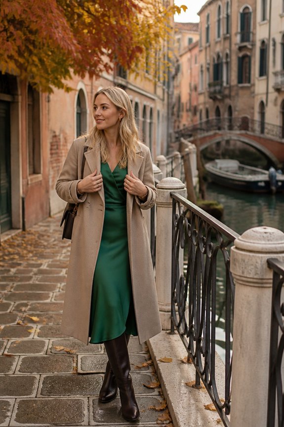 elegant winter outfit ensemble