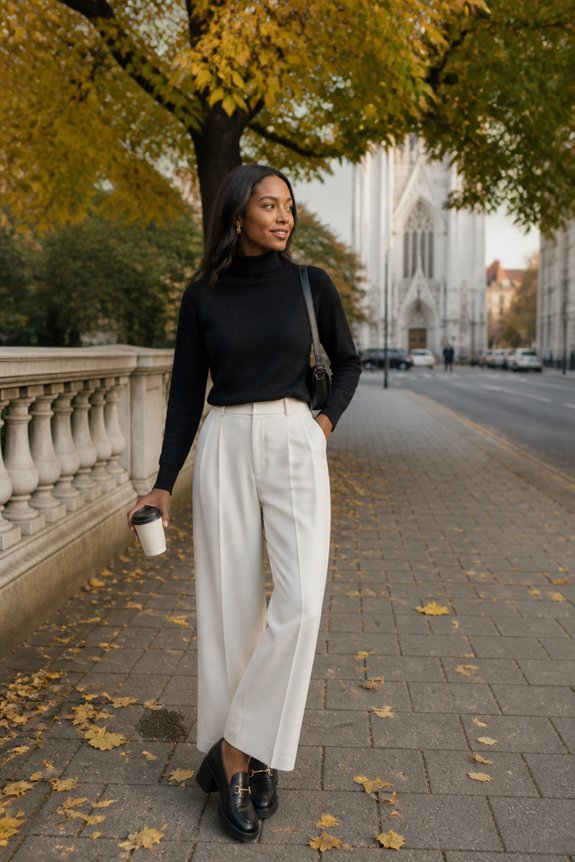 elegant winter professional look