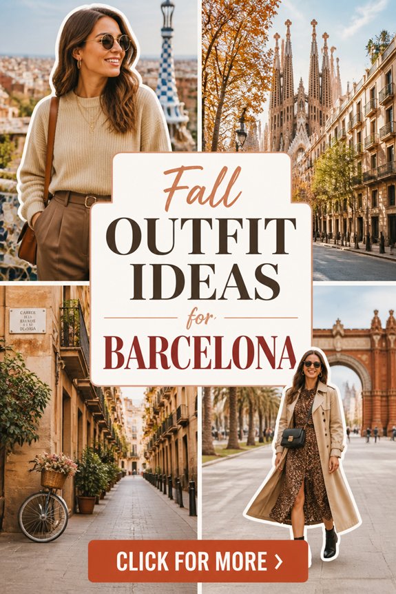 fall fashion essentials in barcelona