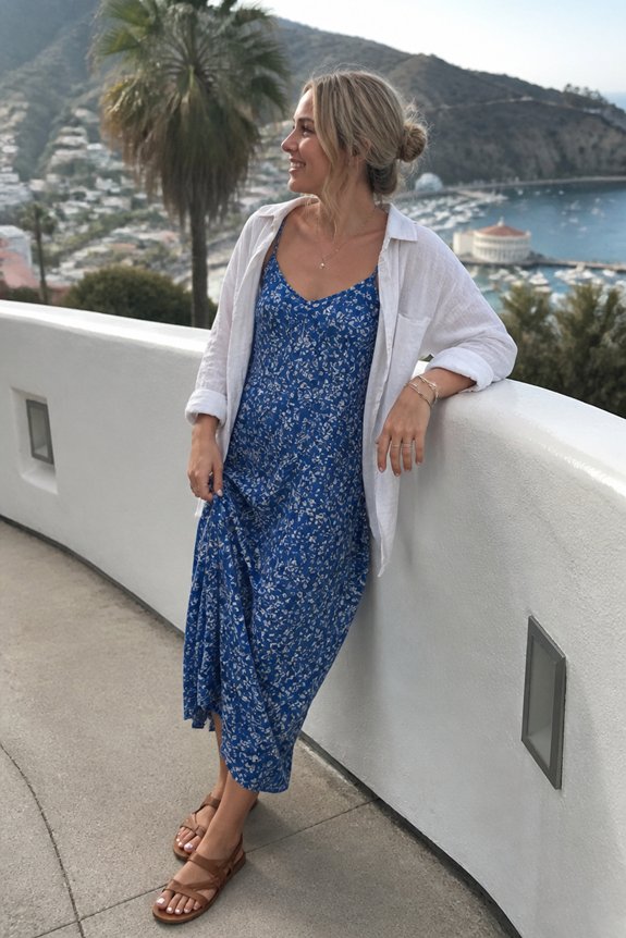 floral dress linen shirt