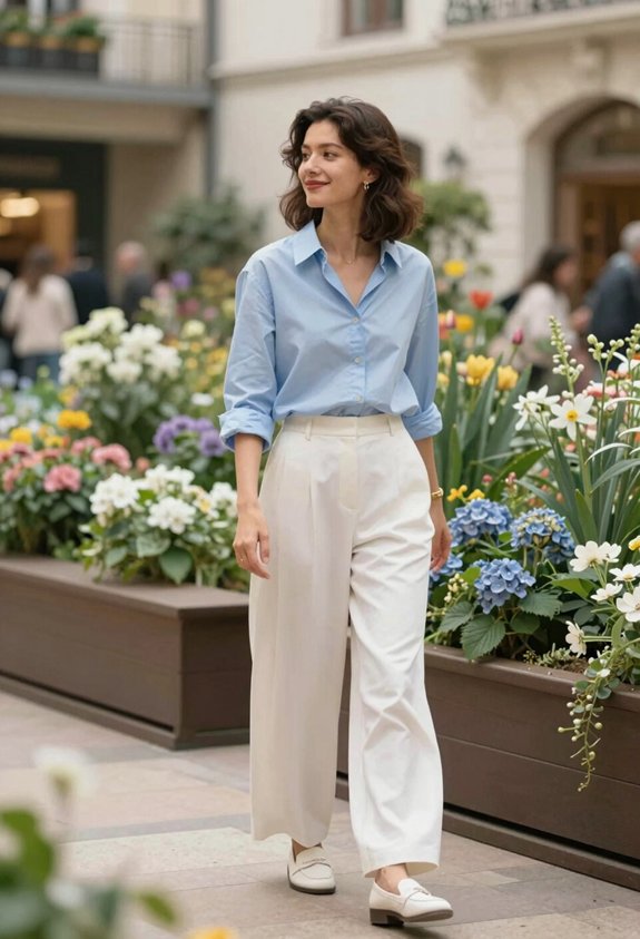 fresh spring outfit combination