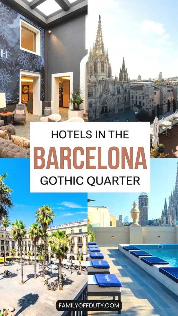 Explore stylish hotels in Barcelona's Gothic Quarter with stunning architecture and vibrant city views.