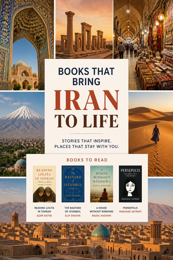iranian themed literary journeys