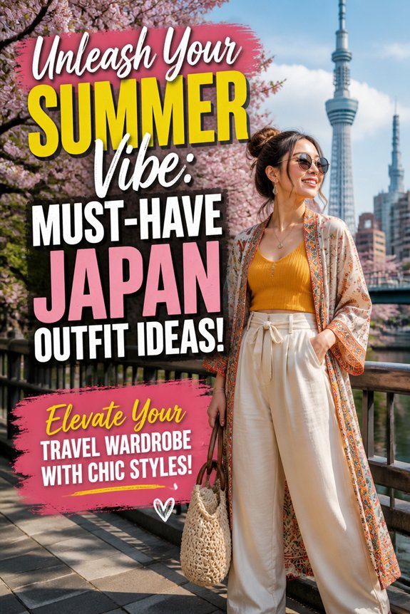japan summer travel fashion