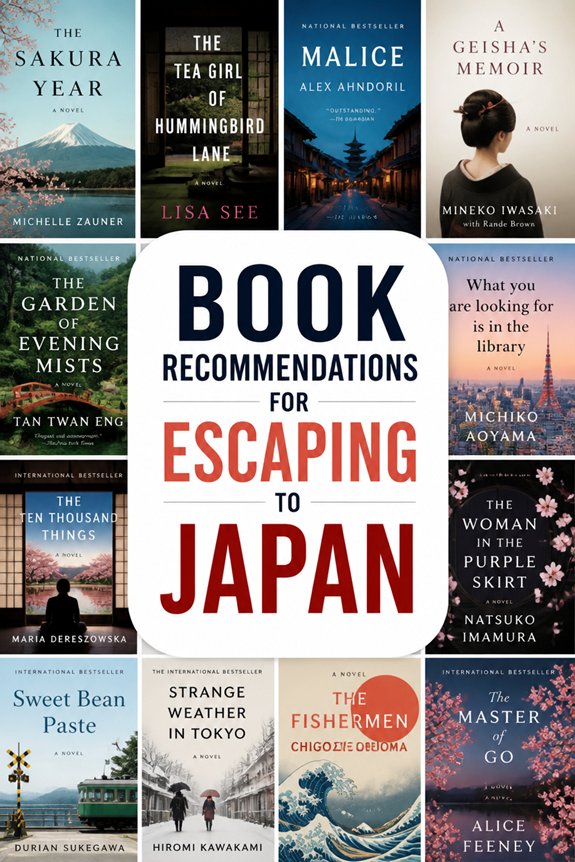 japan themed fantasy books