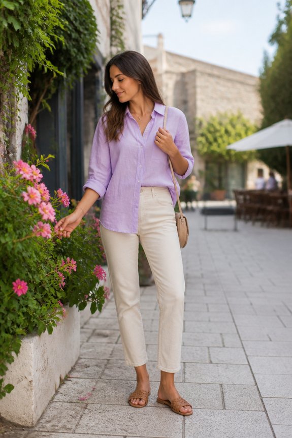 lavender cotton city style