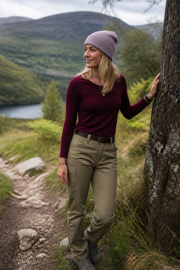 layered autumn casual style