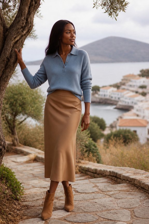 layered autumn chic style