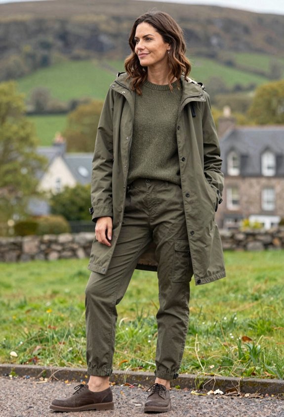 layered autumn essentials outfit