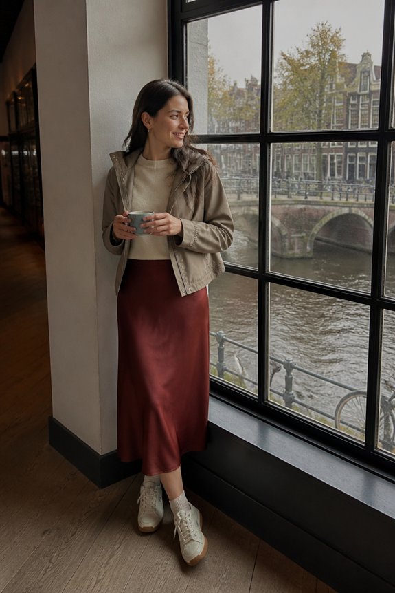 layered rain ready autumn style