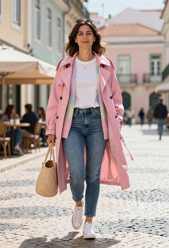 light stylish spring layers