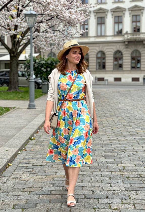 modest breathable spring dresses