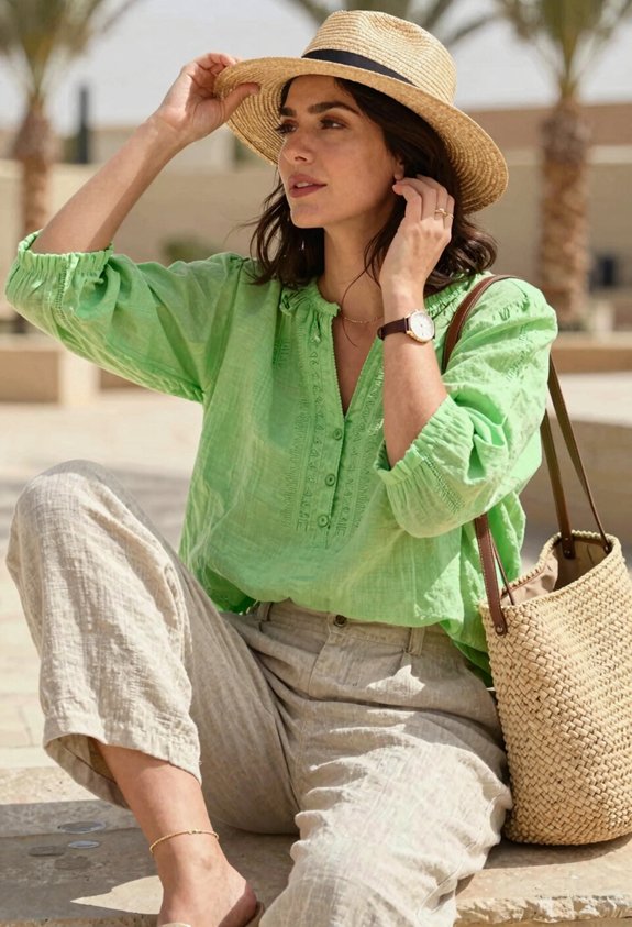 modest breathable tops recommended