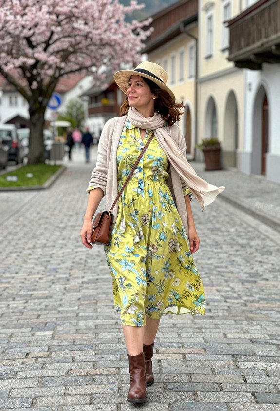 modest spring dresses for comfort
