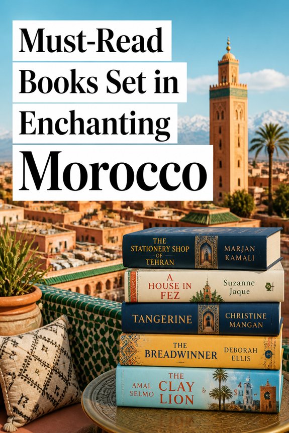 moroccan themed gripping novels