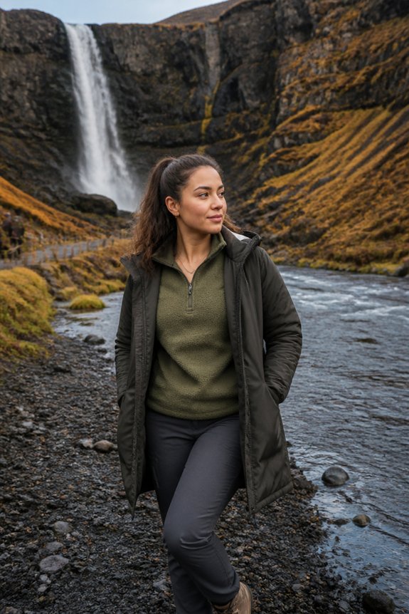 outdoor hiking winter apparel