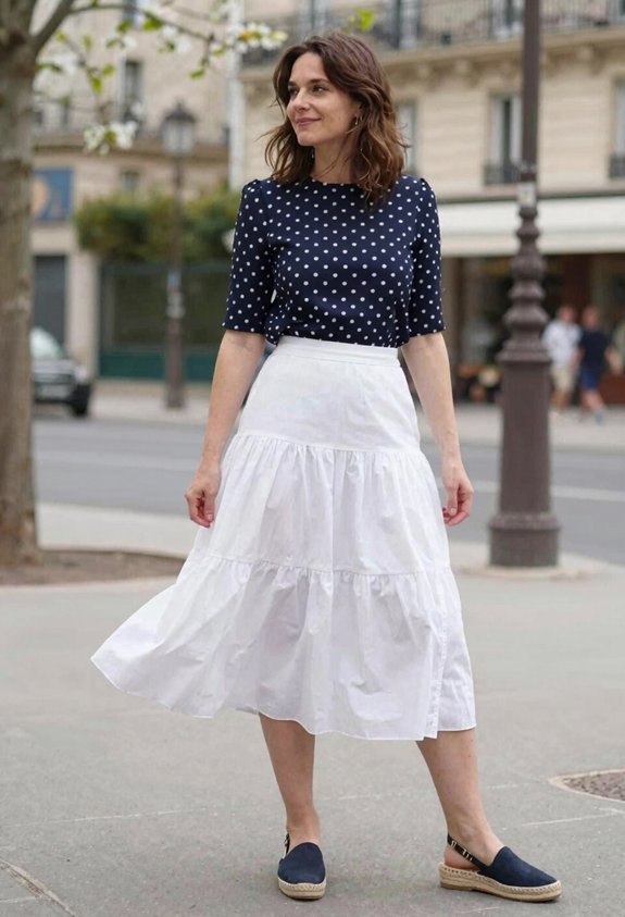 playful polka dot ensemble