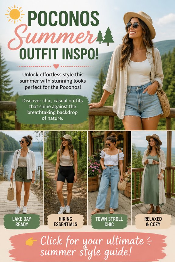 poconos summer fashion ideas
