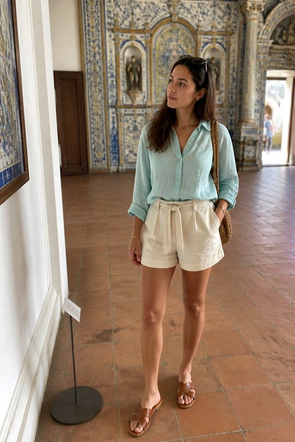 relaxed summer casual style