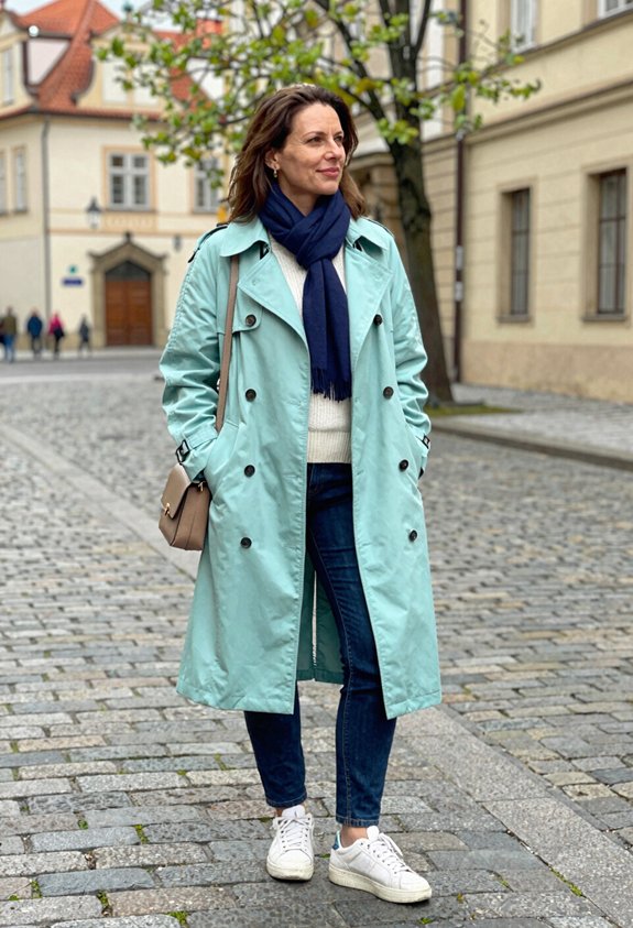 smart casual layered spring attire