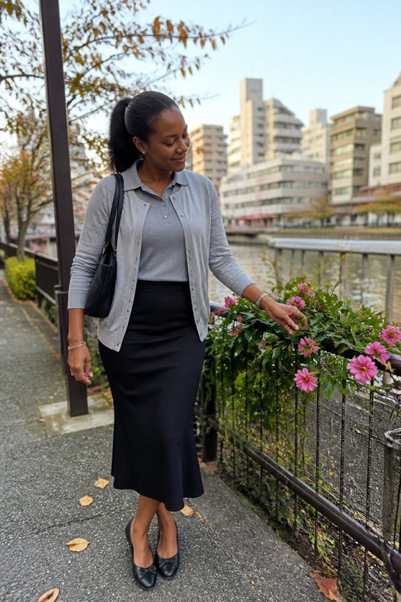 soft gray black lightweight layers
