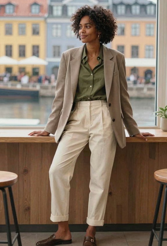 sophisticated layering for weather