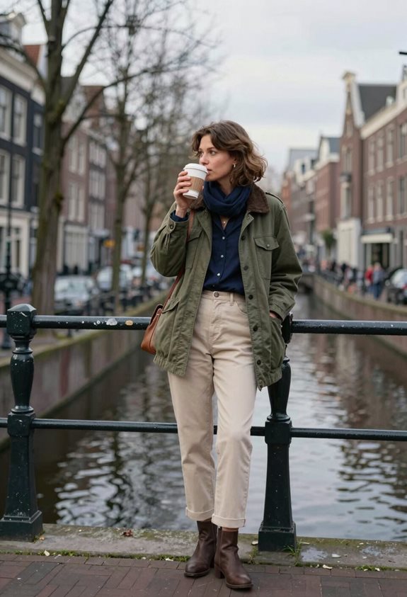 sophisticated urban outfit combination