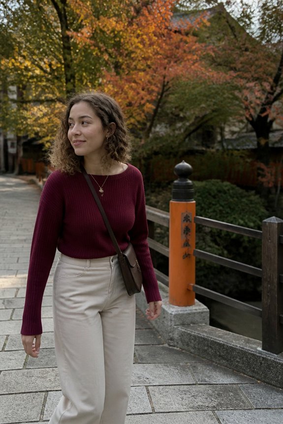 stylish autumn office attire