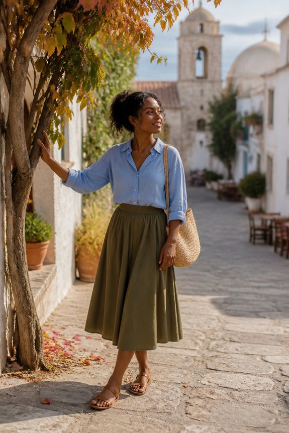 stylish breathable seasonal outfit