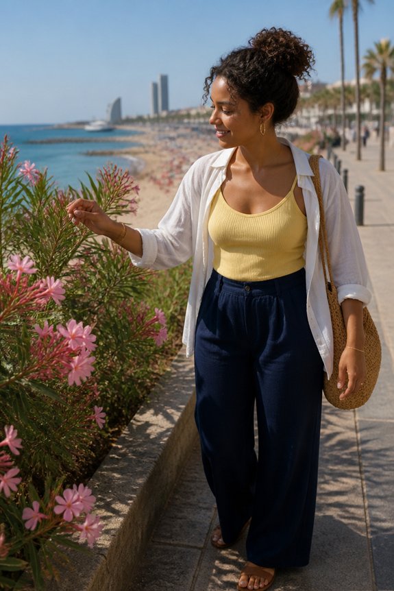 stylish breathable summer outfit