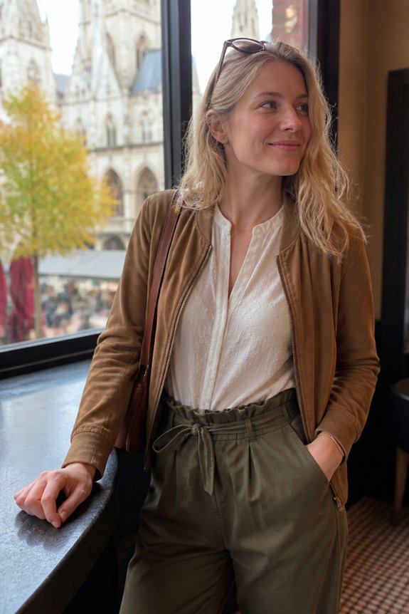 stylish breathable warm outfit