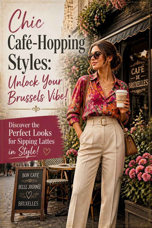 stylish caf hopping attire