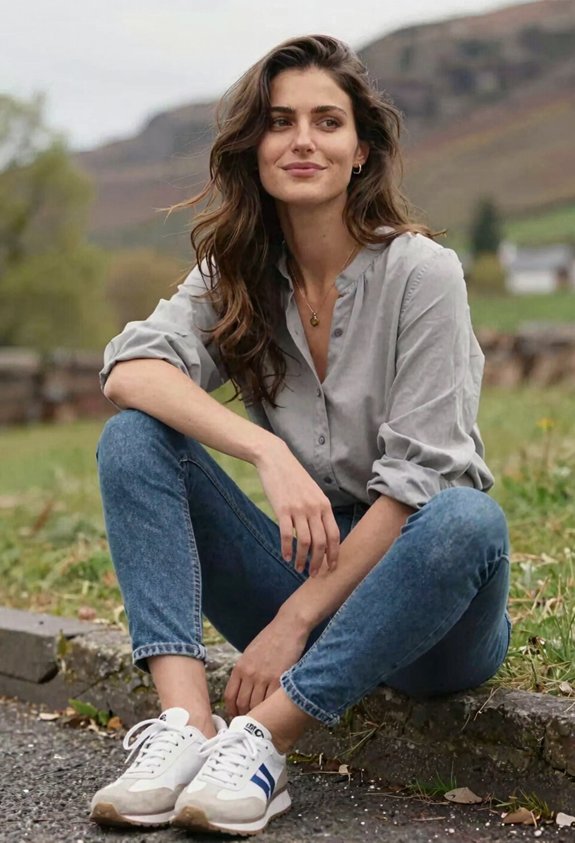 stylish casual autumn outfit