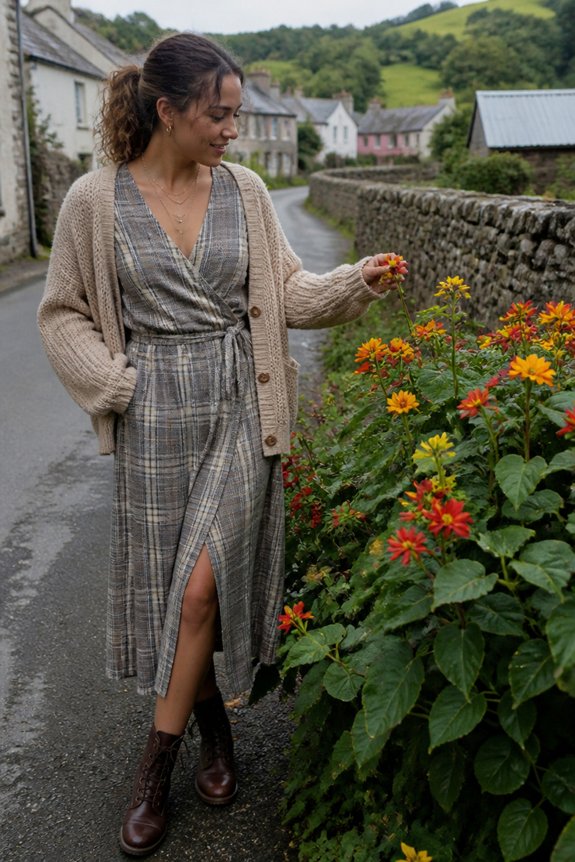stylish layered fall outfit