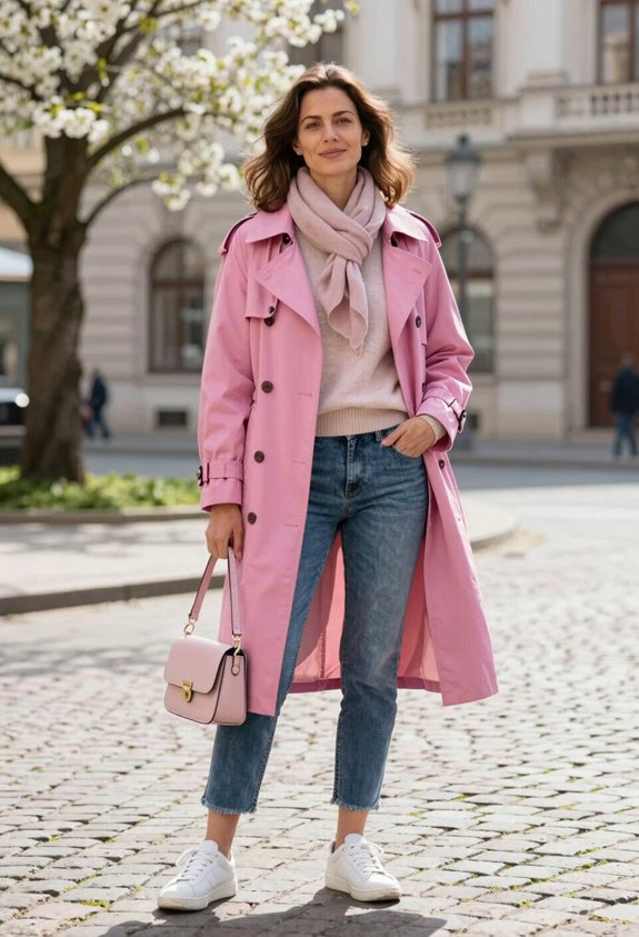 stylish layered spring outfits
