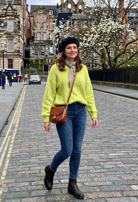 stylish layered spring tops