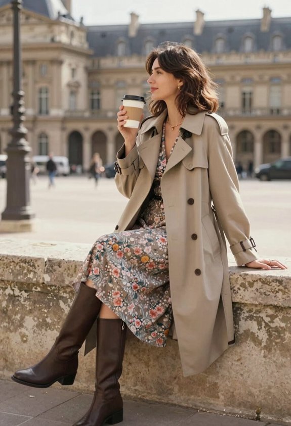 stylish spring outfit ensemble