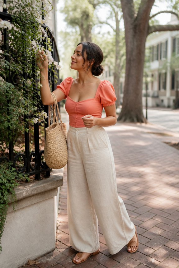 stylish summer casual outfit