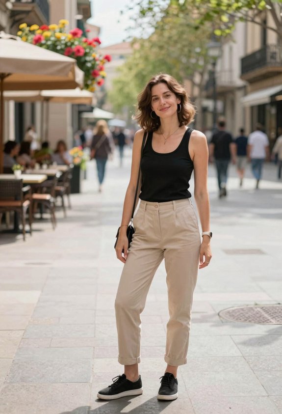 stylish summer casual outfit