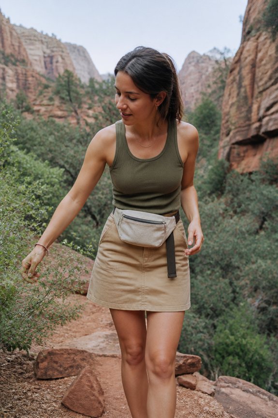 stylish summer outdoor outfit