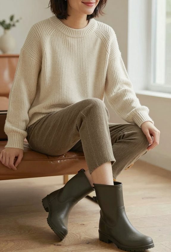 stylish weather ready outfit