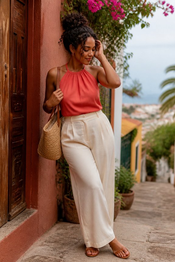 summer breezy chic ensemble